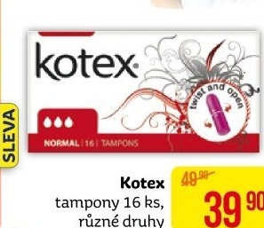 Tampony Kotex