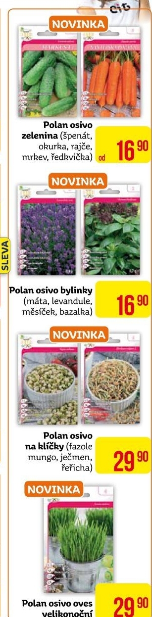 Zahradní osivo Polan