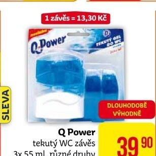 WC blok gelový Q Power