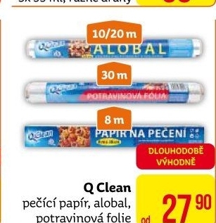 Papír na pečení Q Clean