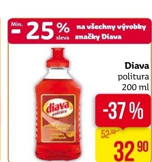 Leštěnka tekutá Diava