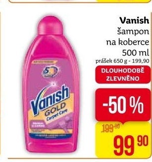 Čistič koberců Vanish