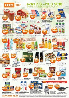 akční leták COOP 7.3.2018-20.3.2018
