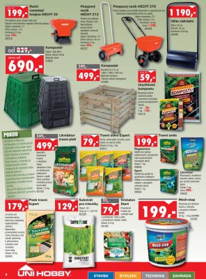 akční leták UNI HOBBY 8.3.2018-25.3.2018