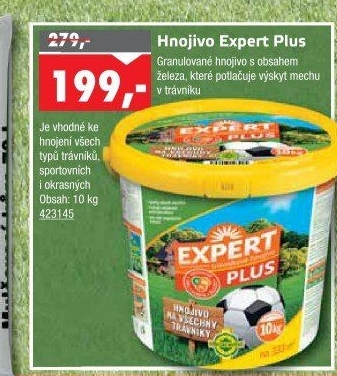 Trávníkové hnojivo Expert podzim plus Forestina