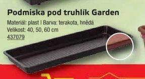 Plastová miska pod květináč/truhlík