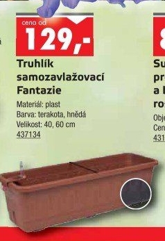 Samozavlažovací truhlík