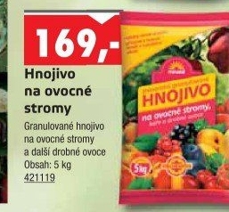 Hnojivo na ovocné stromy Forestina