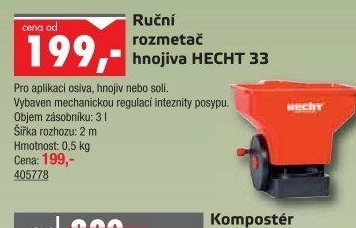 Ruční rozmetač Hecht 33