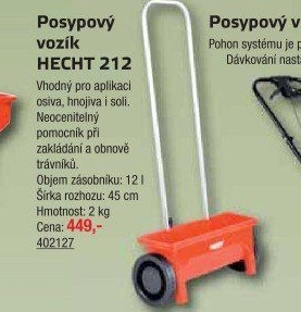 Vozík posypový Hecht 212