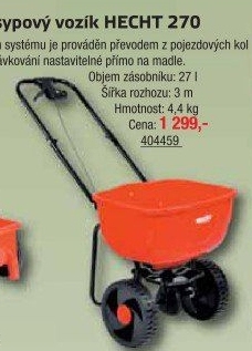Posypový vozík Hecht 270
