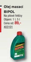 Olej na řetěz Bipol