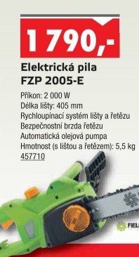 Elektrická řetězová pila Fieldmann FZP2005-E