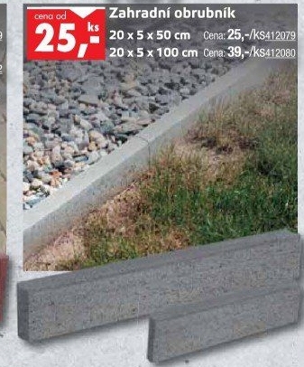 Zahradní obrubník