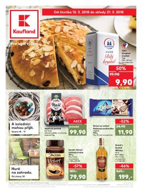 akční leták Kaufland 15.3.2018-21.3.2018
