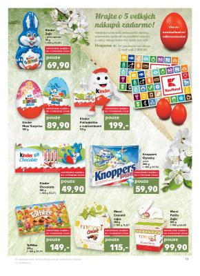 akční leták Kaufland 15.3.2018-21.3.2018