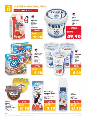 akční leták Kaufland 15.3.2018-21.3.2018