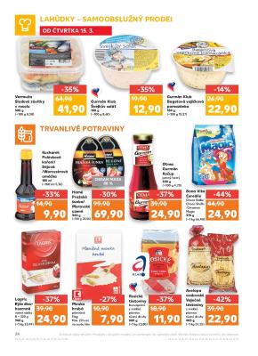 akční leták Kaufland 15.3.2018-21.3.2018