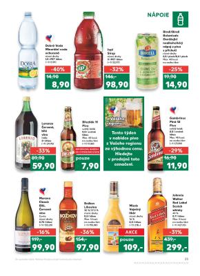 akční leták Kaufland 15.3.2018-21.3.2018