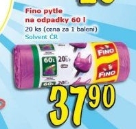Pytle na odpadky 60 l Fino