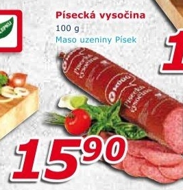 Salám Vysočina písecká Maso uzeniny Písek