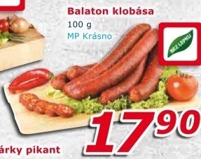 Balaton klobása Krásno