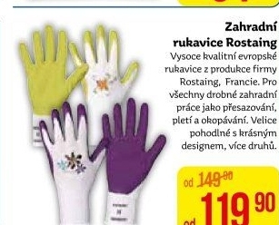 Zahradní rukavice Rostaing