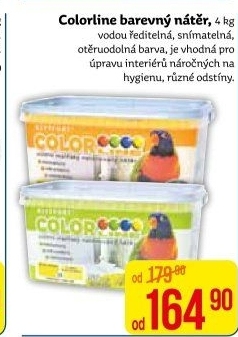 Barevný malířský nátěr Colorline