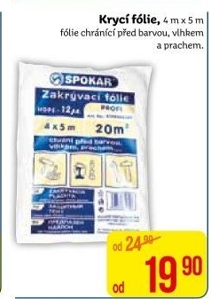 Fólie zakrývací Spokar