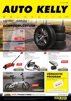 akční leták Auto Kelly 13.3.2018-9.4.2018