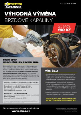 akční leták Auto Kelly 13.3.2018-9.4.2018