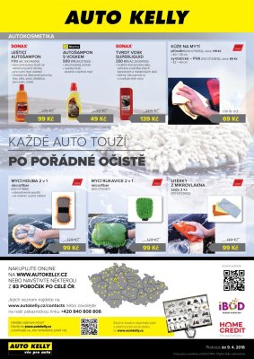 akční leták Auto Kelly 13.3.2018-9.4.2018