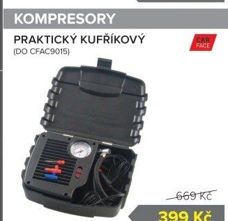 Kufříkový kompresor Carface