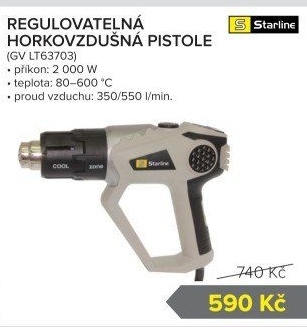Horkovzdušná pistole Starline