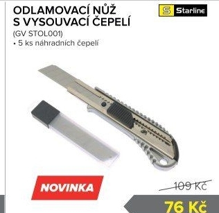 Odlamovací nůž Starline