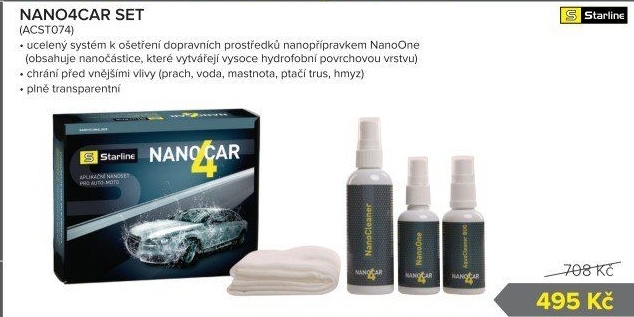 Autokosmetika Nano 4Car Starline