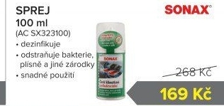 Čistič klimatizace Sonax
