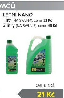 Letní směs do ostřikovačů Nano Starline
