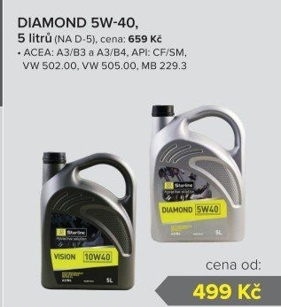 Motorový olej 5 W - 40 Diamond Starline