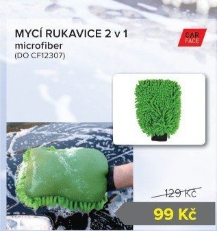 Mycí rukavice z mikrovlákna Carface