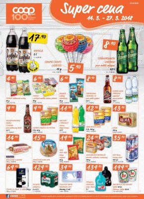 akční leták COOP 14.3.2018-20.3.2018