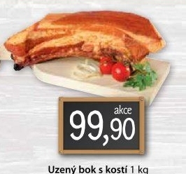 Uzený bok s kostí