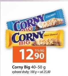 Tyčinka cereální BIG Corny