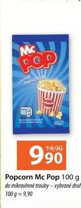 Popcorn do mikrovlnky McPop Druid