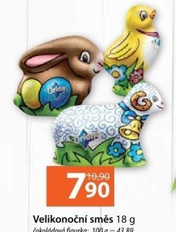 Čokoládové figurky velikonoční Orion