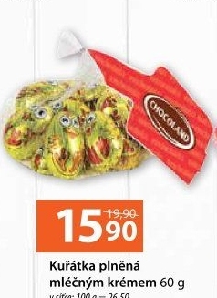 Čokoládová kuřátka Chocoland