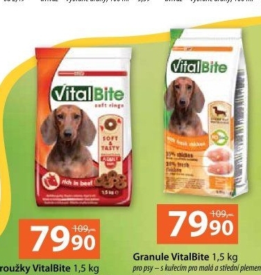 Granule pro psy VitalBite