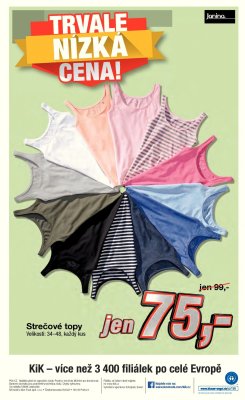 akční leták Kik textil 14.3.2018-20.3.2018
