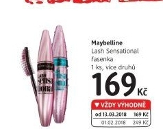 Řasenka Lash Sensational Maybelline