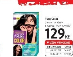 Barva na vlasy Pure Color Schwarzkopf